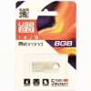Flash Mibrand USB 2.0 Puma 8Gb Silver (MI2.0/PU8U1S) - зображення 2