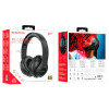 Бездротові навушники BOROFONE BO17 wireless headphones Black (7073)- № 4