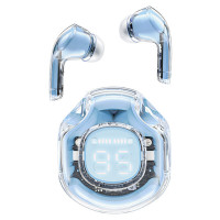Бездротові навушники ACEFAST T8 Crystal color (2) bluetooth earbuds Ice Blue