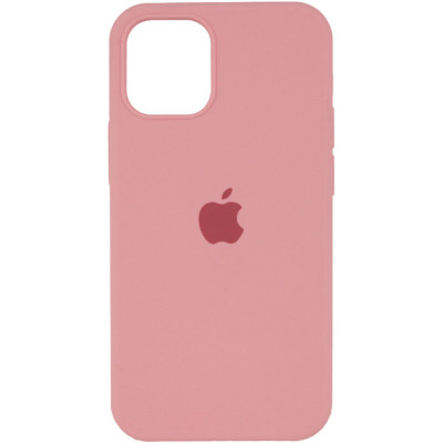 Чохол для смартфона Silicone Full Case AA Open Cam for Apple iPhone 12 Pro Max 41,Pink - изображение 1