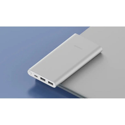 Современный аккумулятор Xiaomi Mi Power Bank 3 10000 мАч 22,5 Вт Fast Charge PB100DPDZM Silver (BHR5078CN) - изображение 3