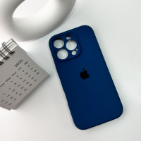 Чохол для смартфона Silicone Full Case AA Camera Protect for Apple iPhone 16 Pro Max 16,Blue (Цвет Синий) - фото № 6