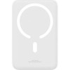 Зовнішній акумулятор Baseus Magnetic Mini Wireless Fast Charge Power Bank 10000mAh 20W White (White)- № 5