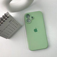 Чохол для смартфона Silicone Full Case AA Camera Protect for Apple iPhone 16 51,Avokado Green (Колір Avocado-Green) - фото № 6