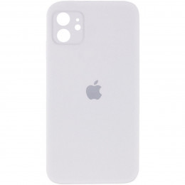 Чохол для смартфона Silicone Full Case AA Camera Protect for Apple iPhone 11 кругл 8,White