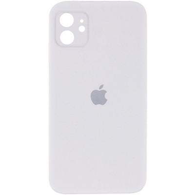 Чохол для смартфона Silicone Full Case AA Camera Protect for Apple iPhone 11 кругл 8,White - изображение 1