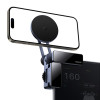 Автотримач для телефона Baseus MaxView Magnetic Car Mount for In-Vehicle Infotainment Screen Space Grey (Space-Gray)- № 5
