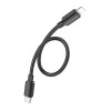 Кабель HOCO X96 Hyper PD charging data cable iP (L=0.25M) Black (Black)- № 3
