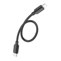 Кабель HOCO X96 Hyper PD charging data cable iP (L=0.25M) Black (Колір Black) - фото № 3