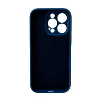 Чохол для смартфона Silicone Full Case AA Camera Protect for Apple iPhone 16 Pro Max 16,Blue (Цвет Синий) - фото № 3