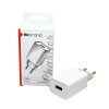 Мережевий зарядний пристрий Mibrand MI-206C Дорожное зарядное устройство USB-A + USB-C Белый (MIWC/206CUCW) - изображение 5