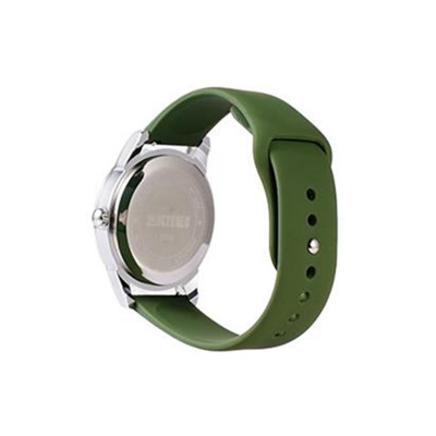 Ремінець для годинника Universal Silicone Classic 20mm 15.Pine Green - зображення 1
