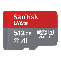 microSDXC (UHS-1) SanDisk Ultra 512Gb class 10 A1 (150Mb/s)