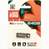 Flash Mibrand USB 2.0 Stingray 64Gb Grey (MI2.0/ST64U5G) - изображение 2
