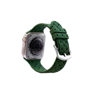 Ремінець для годинника Apple Watch Grid Weave 42/44/45/49mm 1.Green - зображення 1