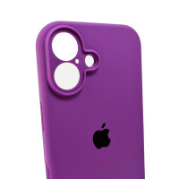 Чохол для смартфона Silicone Full Case AA Camera Protect for Apple iPhone 16 19,Purple (Колір Фиолетовый) - фото № 5