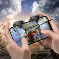 Ігровий контролер HOCO GM6 Wild wolf pulse mobile game button Black Metal Gray (Колір Black Metal Gray) - фото № 6
