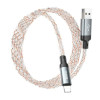 Кабель HOCO U112 Shine зарядный кабель для передачи данных для iP Grey (6931474788801) - изображение 6