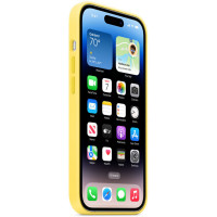 Чохол для смартфона Silicone Full Case AAA MagSafe IC for iPhone 14 Canary Yellow (Цвет Canary Yellow) - фото № 3