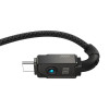Кабель Baseus Unbreakable Series Fast Charging Data Cable Type-C to Type-C 100W 1m Cluster Black (Cluster Black)- № 4
