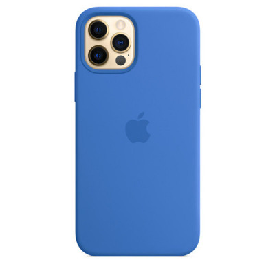 Чохол для смартфона Silicone Full Case AA Open Cam for Apple iPhone 15 Pro Max 3,Royal Blue - изображение 1