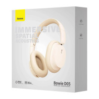 Бездротові навушники Baseus Bowie D05 Wireless Headphones Creamy-white (Колір Creamy-White) - фото № 6