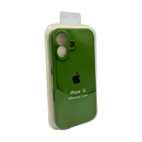 Чохол для смартфона Silicone Full Case AA Camera Protect for Apple iPhone 16 29,Army Green (Колір Army-Green) - фото № 2