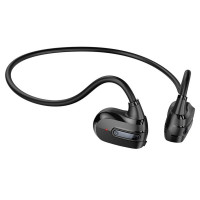 Бездротові навушники HOCO ES63 Graceful air conduction BT earphones Black (Цвет Черный) - фото № 2
