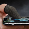 Напальчник ігровий HOCO GM4 Phantom Superconducting fiber mobile game finger cots(silver Fiber) - зображення 4