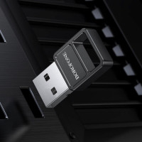 Адаптер Bluetooth BOROFONE DH8 USB BT adapter Black (Колір Черный) - фото № 7