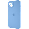 Чохол для смартфона Silicone Full Case AA Camera Protect for Apple iPhone 13 49,Cornflower (Cornflower)- № 3