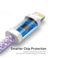 Кабель Baseus Dynamic 2 Series Fast Charging Data Cable Type-C to iP 20W 2m Purple (Колір Фиолетовый) - фото № 6