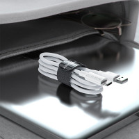 Кабель ACEFAST C18-04 USB-A to USB-C braid charging data cable White (Колір Білий) - фото № 6