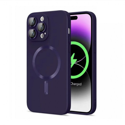 Чохол для смартфона Cosmic Frame MagSafe Color for Apple iPhone 15 Deep Purple (FrMgColiP15DeepPurple) - зображення 1