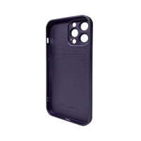 Чохол для смартфона AG Glass Matt Frame Color Logo for Apple iPhone 13 Pro Max Deep Purple (Цвет Deep Purple) - фото № 2