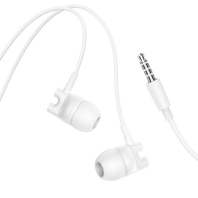 Навушники BOROFONE BM72 Majestic universal earphones with microphone White (BM72W) - изображение 2