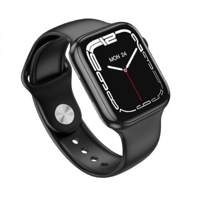 Смарт-годинник Borofone BD1 smart sports watch(call version) Bright Black (BD1BB) - изображение 1