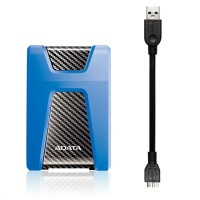 Зовнішній жорсткий диск PHD External 2.5'' ADATA USB 3.2 Gen. 1 DashDrive Durable HD650 2TB Blue  - фото № 2
