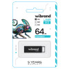 Флеш-накопичувач Wibrand USB 2.0 Chameleon 64Gb Black (Черный)- № 2