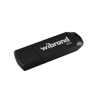 Flash Wibrand USB 2.0 Mink 16Gb Black - зображення 1