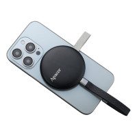 Портативний SSD Apacer Magnetic AS725 256 GB USB 3.2 Gen.2 Type-C MagSafe Black (Колір Black) - фото № 3