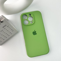 Чохол для смартфона Silicone Full Case AA Camera Protect for Apple iPhone 16 Pro 1,Mint (Колір Mint) - фото № 6