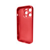 Чохол для смартфона AG Glass Matt Frame Color Logo for Apple iPhone 14 Pro Coke Red (Coke Red)- № 2