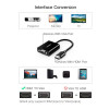 Перехідник UGREEN CM611 HDMI to VGA Adapter(UGR-90813) (Black)- № 3
