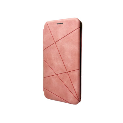 Чохол-книжка для смартфона Dekker Geometry for Xiaomi Redmi Note 12 Pro 4G Pink - изображение 1