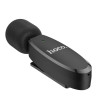 Мікрофон-петличка HOCO L15 Type-C Crystal lavalier wireless digital microphone Black - зображення 2