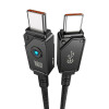 Кабель Baseus Unbreakable Series Fast Charging Data Cable Type-C to Type-C 100W 1m Cluster Black (Cluster Black)- № 5