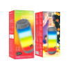 Портативна колонка BOROFONE BR25 Crazy sound colorful luminous BT speaker Gray - зображення 4