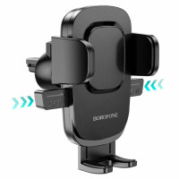 Автотримач для телефона BOROFONE BH69 air outlet car holder Black (Колір Черный) - фото № 4