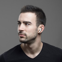 Бездротові навушники BOROFONE BW59 True wireless stereo headset White (Колір Белый) - фото № 8